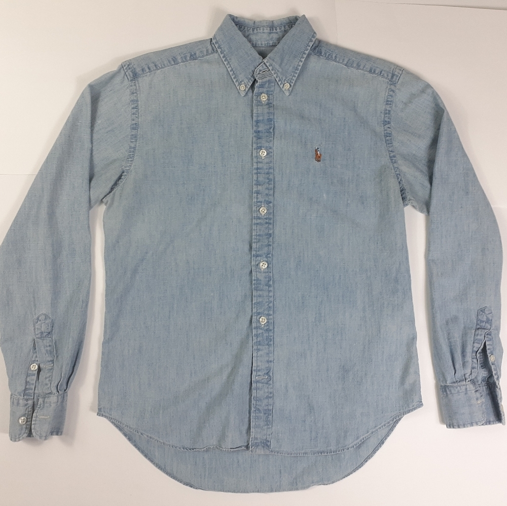Ralph Lauren Women's Vintage Long Sleeve Denim